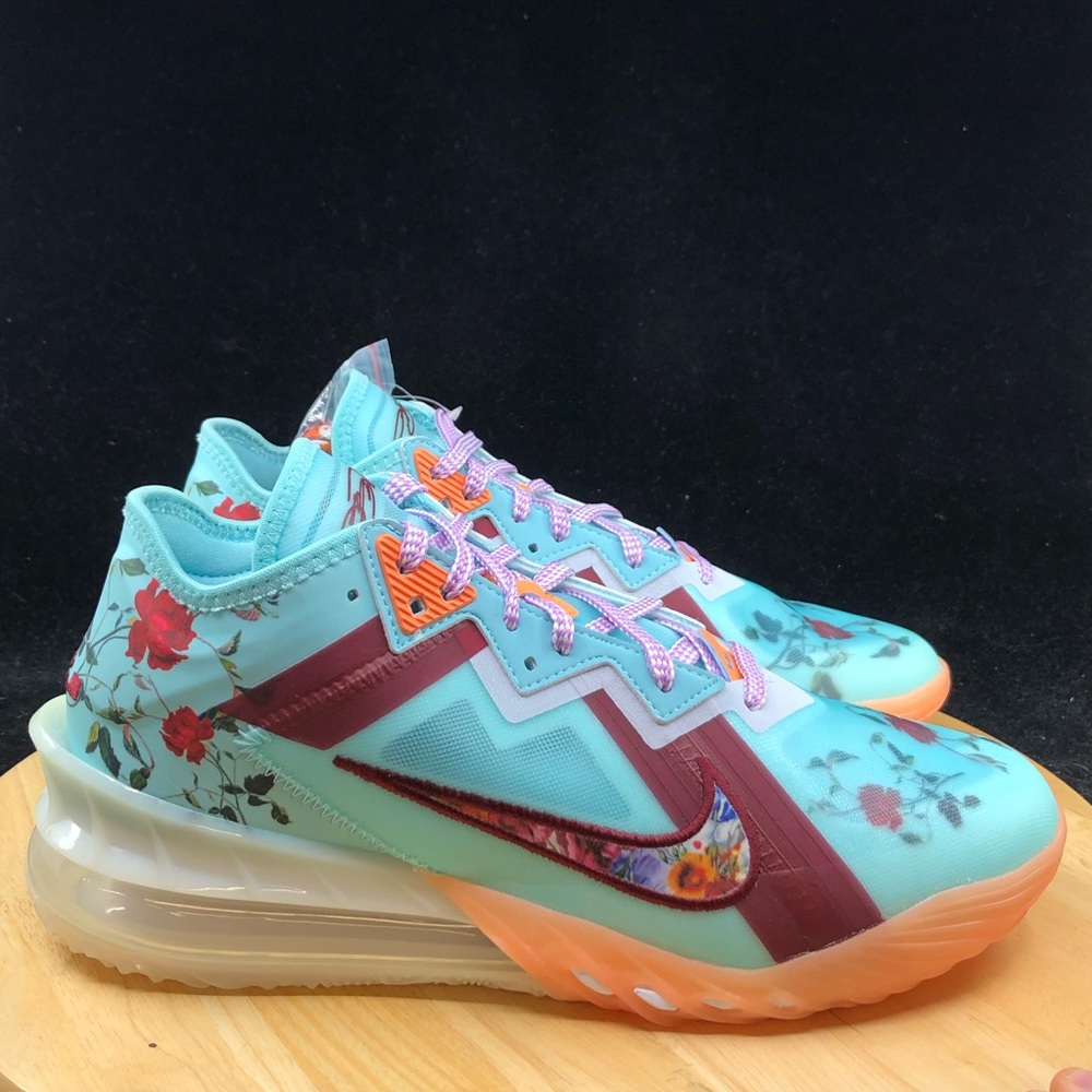 Nike LeBron XVIII 18 Low Mimi Plange Daughters Floral CV7562 400 Mens Sizes - Picture 5 of 10